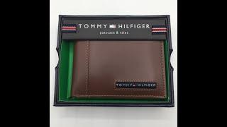 Carteira Masculina   Tommy Hilfiger Estilo X063   Marrom