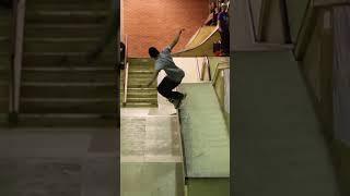 Piotr Combrzyński AT ZERONESIX INDOOR SKATEPARK IN SWEDEN #rollerblading #hedonskate #shorts