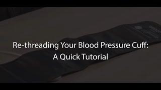 How to Reassemble an OMRON D-Ring Blood Pressure Cuff