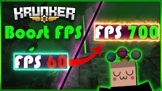 EASY ways To INCREASE FPS in Krunker | UNLIMITED FPS | Client