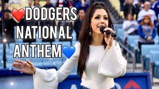 Dodgers National Anthem (Dodgers vs Nationals) - Roxy Darr