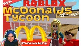 Bikin Restoran Mcdonald's tycoon | Roblox Indonesia