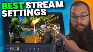 BEST Streaming Settings for OBS Studio! - 2024 Guide