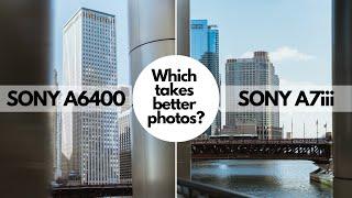 SONY A6400 vs SONY A7iii | Can you tell a difference?