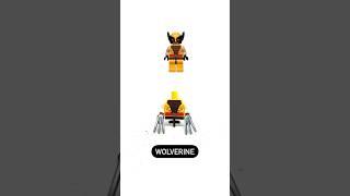 How To Make A LEGO Brown/Tan Wolverine Minifigure from Deadpool & Wolverine! #shorts