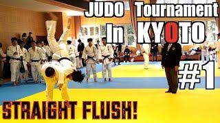 High-Stakes Judo: Japan's Local Tournament - Round 1