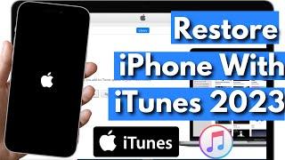 How To Reset & Restore iPhone With iTunes | Reset iPhone 6s/7/8/X/XR/XS/11/12/13/14 Pro Max