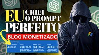 Criei um PROMPT MESTRE para gerar ARTIGOS que MONETIZAM blogs no Google AdSense.