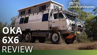 OKA 6x6 motorhome 2022 Review | caravancampingsales