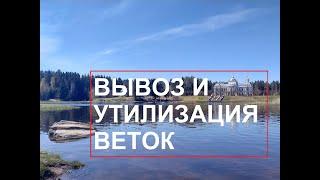 Как вывезти и убрать ветки с участка? | Вывоз? Утилизация? Или Аренда измельчителя? |