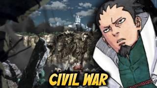 How Shikamaru Caused A Civil War That Destroyed Konoha #boruto #naruto