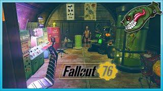 Fallout 76 | Missile Silo Shelter Top Secret Alien Lab Build