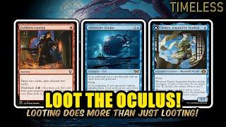 Amazing Looting Synergy With Oculus And Tamiyo! Grixis Looting Oculus | Timeless BO3 | MTG Arena