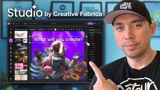 Free Design App by Creative Fabrica called Studio! Full Tutorial
