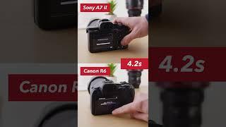 Sony A7 II vs. Canon R6 Menu Navigation and SD Card Formatting Speed Test