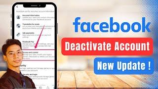 How to Deactivate Facebook Account - New Update