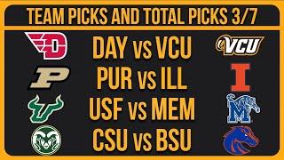 College Basketball Picks & Predictions Today 3/7/25 | NCAAB Picks Today