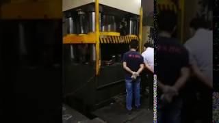 LED Heat Sink Making 1500 Ton Hydraulic Cold Forging Press