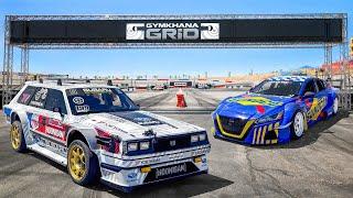 Travis Pastrana’s 862hp Family Huckster vs Chris Forsberg’s 1300hp Altimaniac /Gymkhana Grid Pursuit