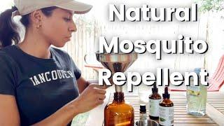 Homemade DIY Bug Spray Mosquito Repellent with Clove, Eucalyptus and Lemongrass Essential Oils