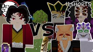 Upper Moon vs Yoriichi - Minecraft Demon Slayer Mod #Shorts