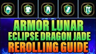 Rerolling Guide for Armor Lunar Eclipse Dragon Jade | Dragon Nest SEA