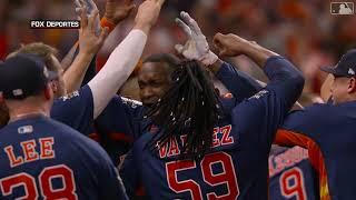 Yordan Alvarez's go-ahead homer gets Astros World Series title!!