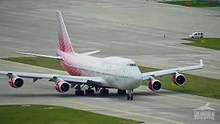 Heavy Boeing 747 Takes Off Like a Fighter in 25 Seconds. Back in Sochi This Sunday