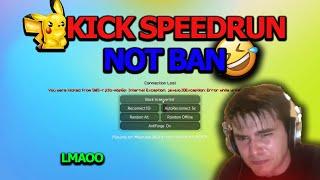 Pikanetwork Kick Speedrun | NOT BAN  | Pikanetwork Hacking | FDP