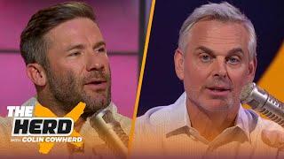 Julian Edelman on Patriots win vs. Bengals, Aaron Rodgers, Bill Belichick's future, 49ers | THE HERD