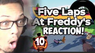 FIVE LAPS AT FREDDY'S REACTION