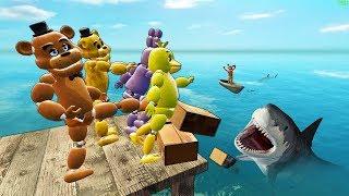 Five Nights at Freddy's MOD. Not ordinary ragdolls and crazy fails [Garry's Mod game]