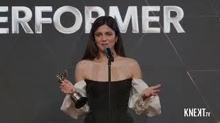 A Complete Unknown's Monica Barbaro accepts the Breakthrough Performance Award | Astra Film Awards