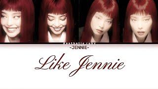 Jennie "Like Jennie" romanized/English lyrics