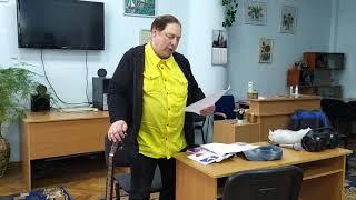 Олег Мелещук читает стих памяти своего друга Станислава Дрожакова