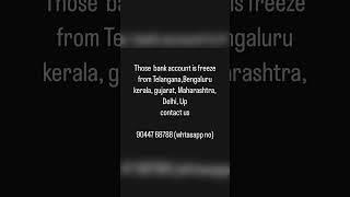 Bank account unfreeze from cyber  #ytshorts #cybercrime #cryptocurrency