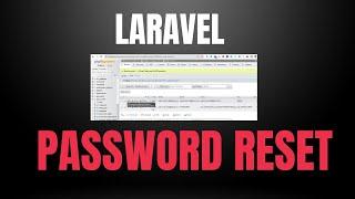 laravel password reset through phpmyadmin