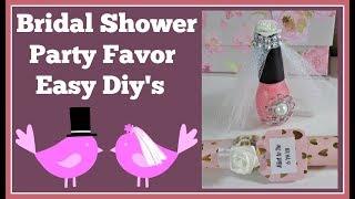 Bridal Shower Party Favors Diy