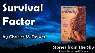 ENIGMATIC Sci-Fi Read Along: Survival Factor - Charles V. De Vet | Bedtime for Adults