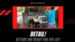 PRO TIP How To - prep a new vehicle delivery