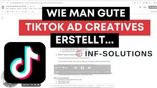 Wie man TikTok Ad Creatives richtig erstellt...