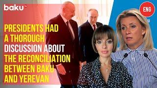 Zakharova responds BAKU TV on Armenian provocations on the border with Azerbaijan