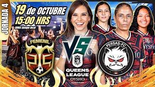 EN VIVO! Peluche Caligari Femenil vs Persas FC #QueensLeague