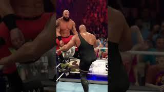 BIG SHOW BREAKS THE RING WITH BRAUN STRAWMAN #wwe2k23ps5 #wwe #wwewrestler #vs