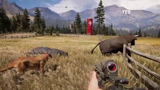 FAR CRY 5 - ALL ANIMAL FIGHTS - PART 2!!!!!!!!!!!!!!!