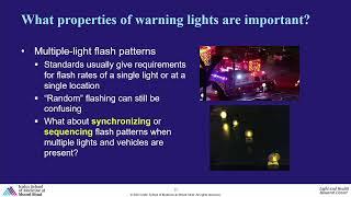 Alert, Inform, Manage: Research-Based Suggestions for Warning Lights and Vehicle Markings