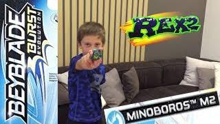 Бейблейд Берст Волчок Миноборос М2 Хасбро Beyblade Hasbro Minoboros Бейблэйд Бёрст Тимур Rex2