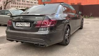 Mercedes W212 E350 Exhaust | Выхлопная система