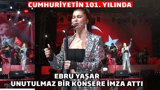 Ebru Yaşar Cumhuriyetin 101. Yılında Gaziosmanpaşa'da Unutulmaz bir Konser Verdi