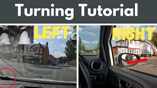 How To Turn LEFT and RIGHT PROPERLY: Tips and Tricks for better turning including reference points